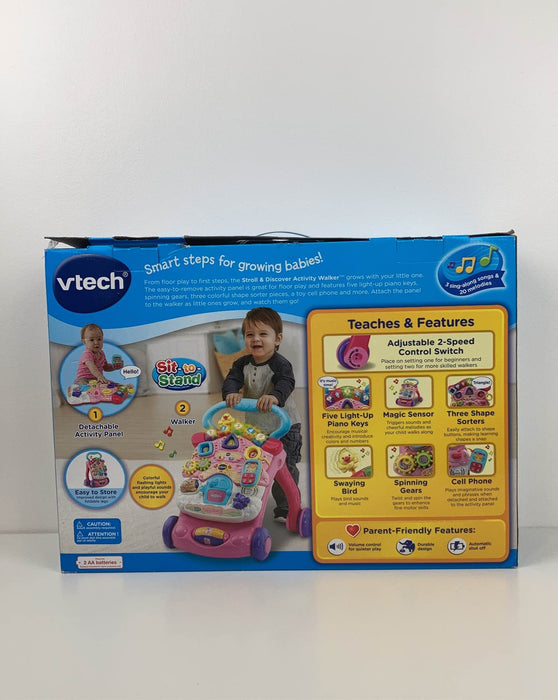 secondhand VTech Stroll And Discover Activity Walker, Pink