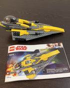 used LEGO Star Wars Anakin's Jedi Starfighter Set