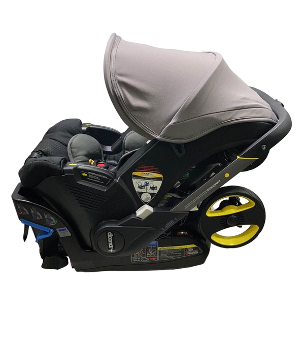 secondhand Doona Infant Car Seat & Stroller Combo, 2022, Grey Hound