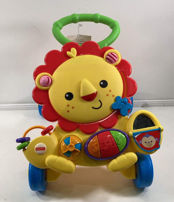 used Fisher Price Musical Lion Walker