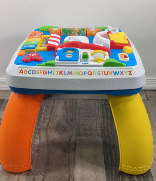 used Fisher Price Laugh And Learn Around The Town Learning Table