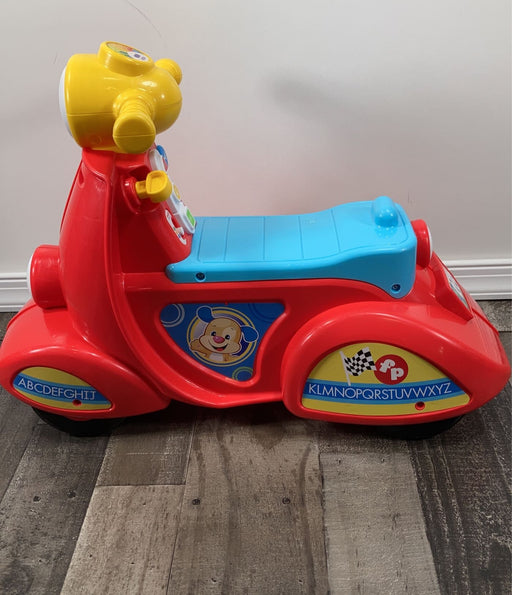 secondhand Fisher Price Laugh And Learn Smart Stages Scooter