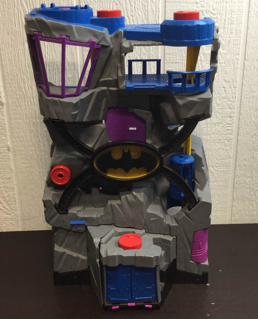 secondhand Fisher Price Imaginext DC Super Friends Bat Cave Bundle