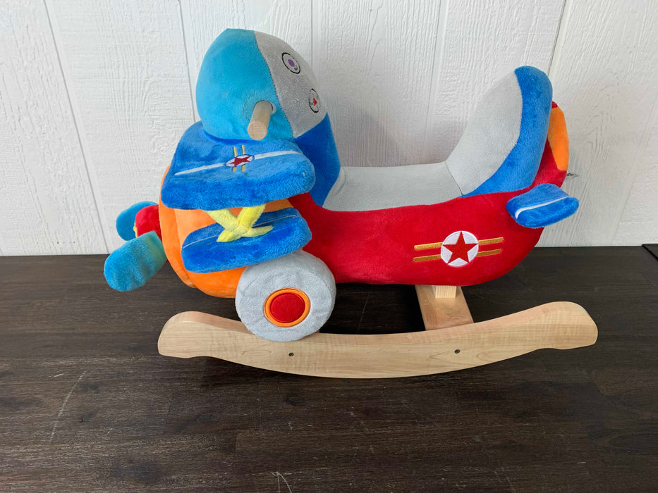 used Happy Trails Rocking Plane Toy