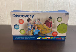 used Discovery Kids Build and Play Construction Fort Set