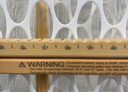 secondhand North States 42” Wide Quick Fit Gate