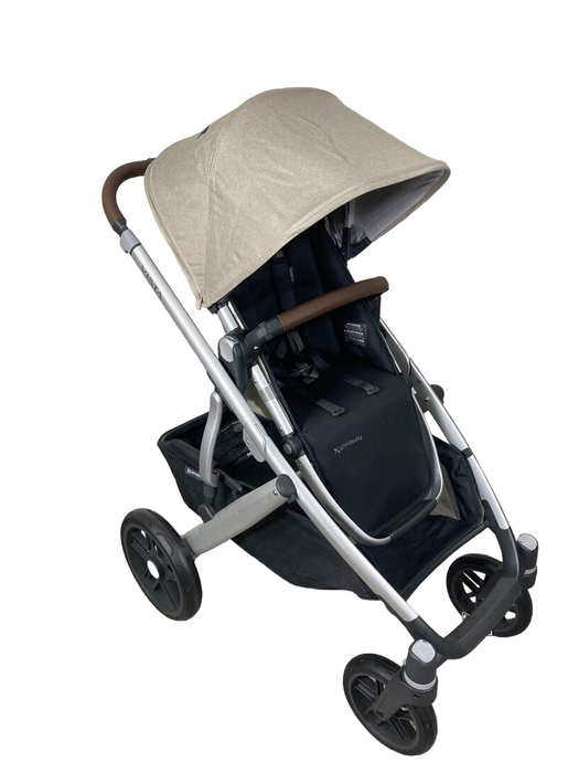 secondhand UPPAbaby VISTA V2 Stroller, 2022, Theo (Dark Taupe)