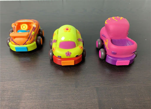 secondhand B. Toys Pull Back Toddler Cars