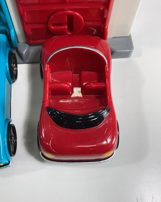 used Battat 3 Car Garage Play Set