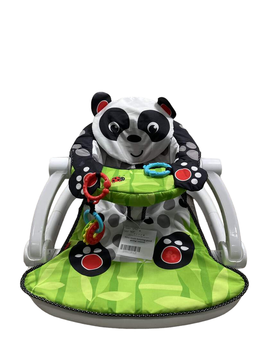 secondhand Fisher Price Sit-Me-Up Floor Seat, Panda Paws