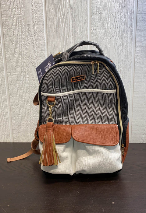 Shop Itzy Ritzy Boss Backpack Diaper Bag, Coffee & Cream at GoodBuy Gear