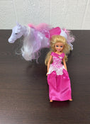 used Barbie Doll, With Horse