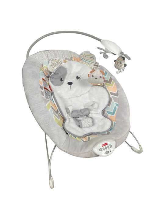 used Fisher Price Deluxe Bouncer, Sweet Snugapuppy Dreams