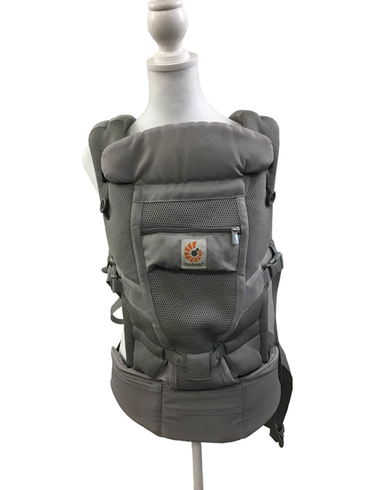 used Ergobaby 360 All Positions Cool Air Mesh Baby Carrier, Pearl Grey