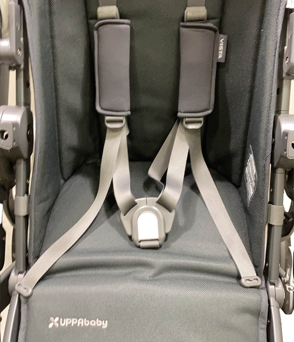 UPPAbaby VISTA V2 Stroller, 2022, Anthony (White & Grey Chenille)