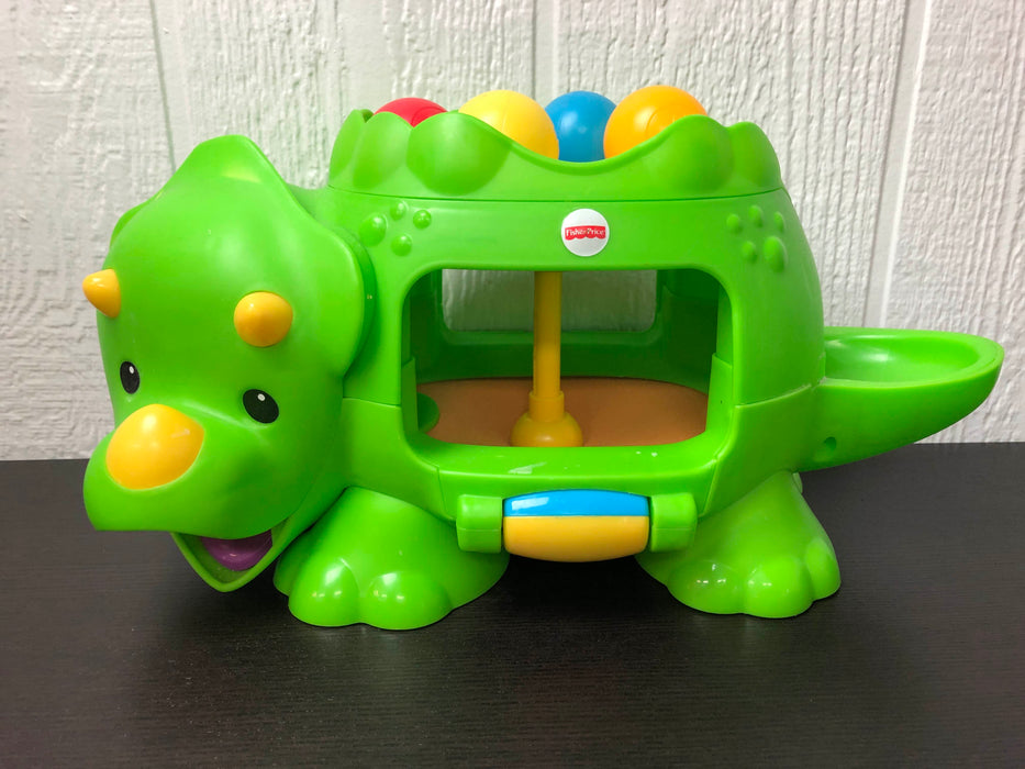 used Fisher Price Ball Pop Dinosaur