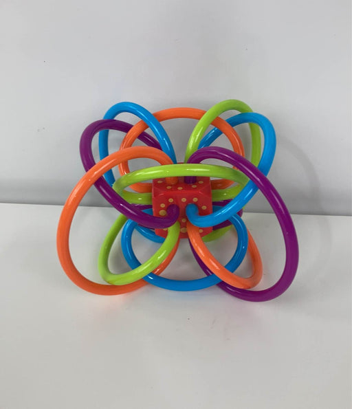 used Manhattan Toy Winkel Rattle And Sensory Teether Toy