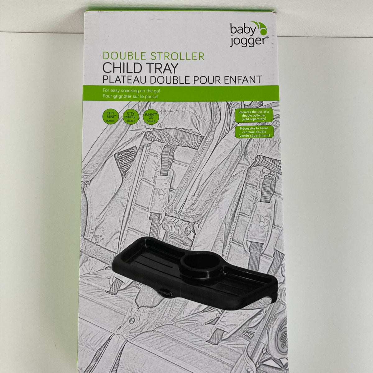 Baby Jogger Child Tray For City Mini, City Mini GT & Summit X3 Double