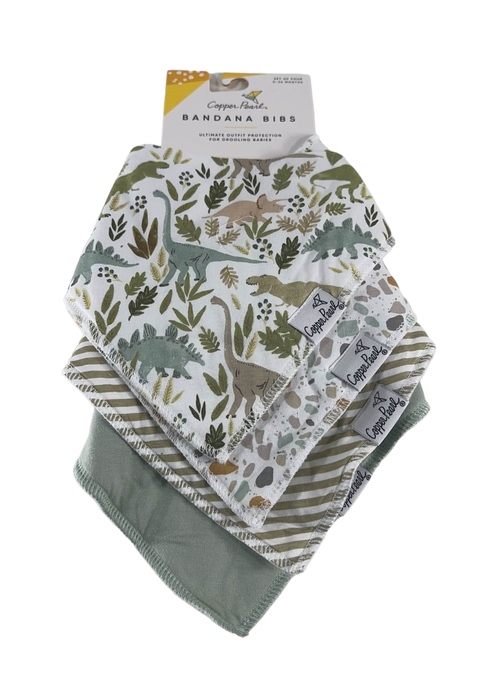 Shop Copper Pearl Bandana Bibs 4-Pack, Rex at GoodBuy Gear