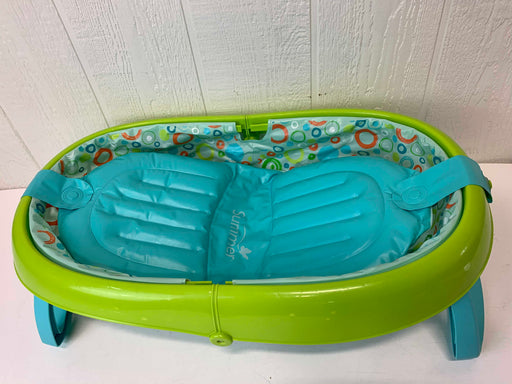 used Summer Infant EasyStore Comfort Tub And Deluxe Baby Bather