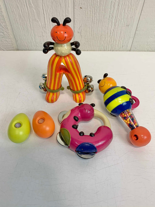 used B. Toys Bee Bop Band Play & Learn Drum and Instruments