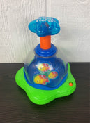 used Bright Starts Press & Glow Spinner