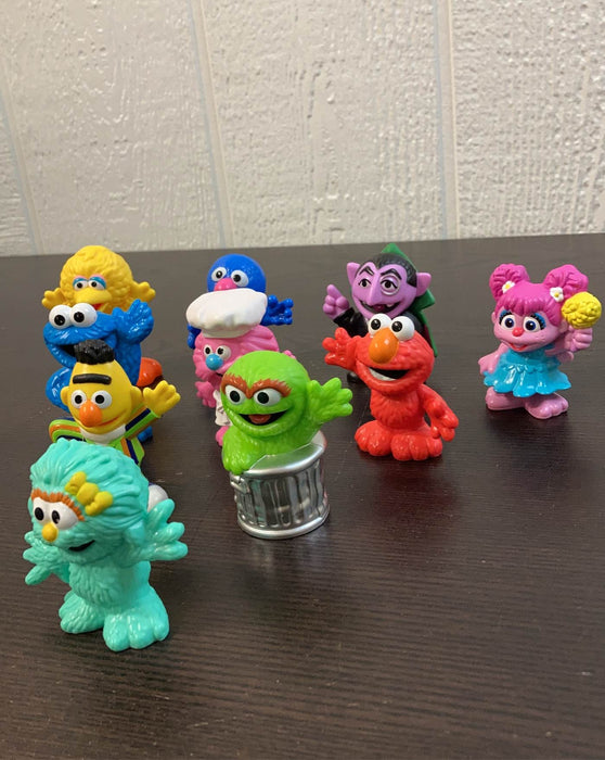 secondhand Sesame Street Figures