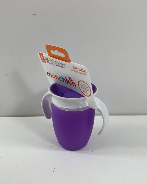 used Munchkin Miracle 360 Trainer Cup, purple