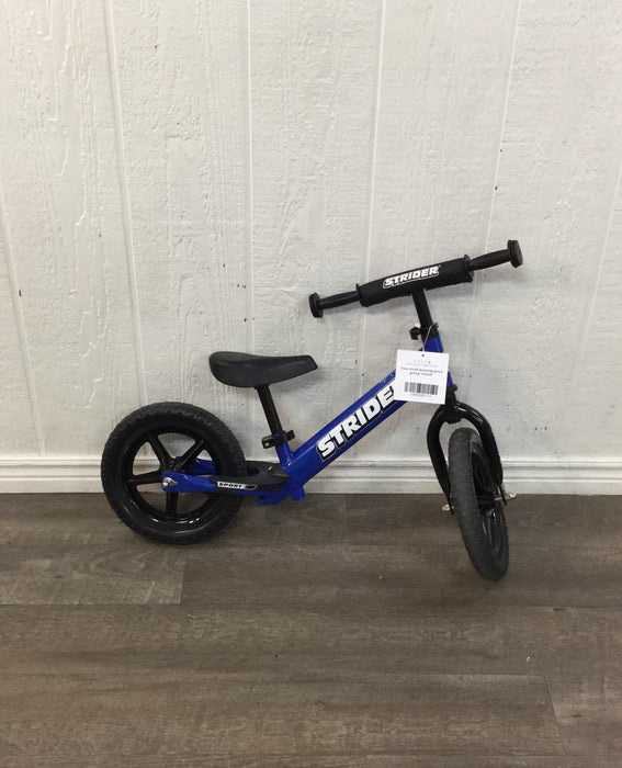 secondhand Strider Balance Bike 12 Sport, Blue