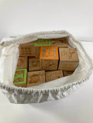 used Wood Alphabet Blocks