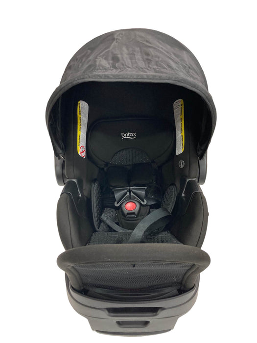 used Britax B-Free Travel System, 2021, Midnight