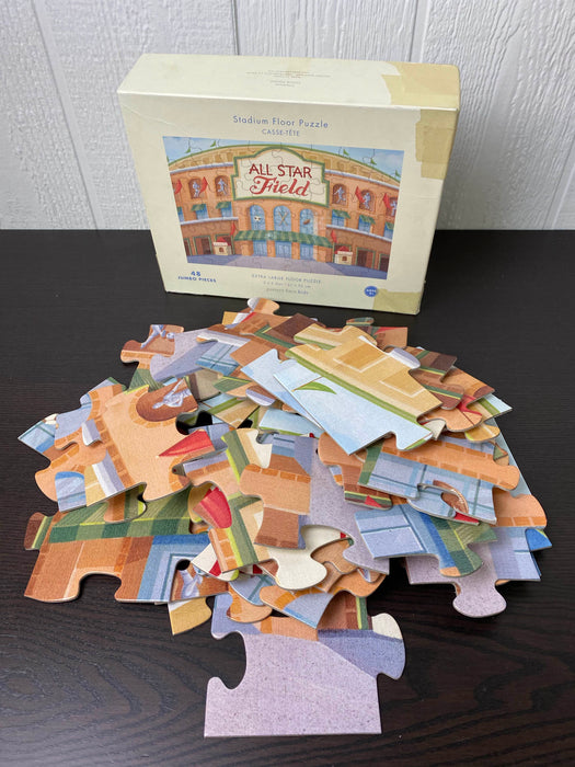 used Pottery Barn Kids Floor Puzzle, All Star Field