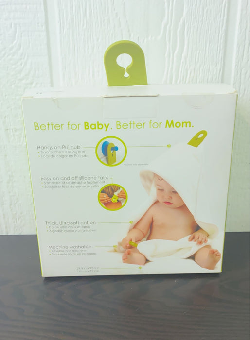 secondhand Puj Hug Hands-Free Hooded Infant Towel