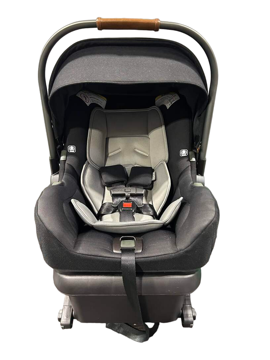 used Nuna PIPA Infant Car Seat, Caviar, 2020