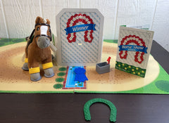 Melissa & Doug Train & Jump Horse Show Play Set