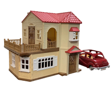 used Calico Critters Red Roof Country Home