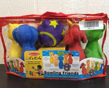 used Melissa & Doug Bowling Friends Play Set