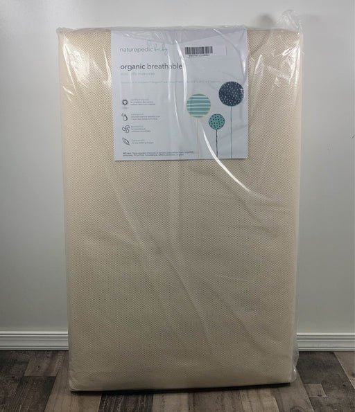 used Naturepedic Organic Mini Crib Mattress