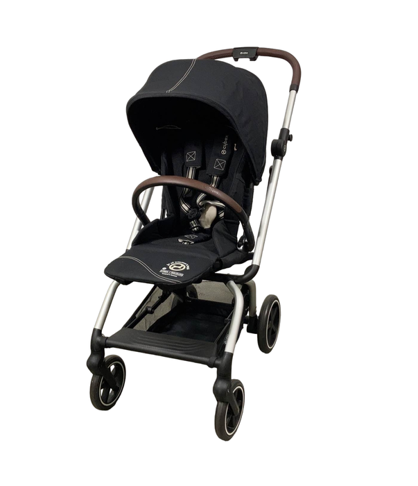 secondhand Cybex Eezy S Twist2 Stroller, 2022, Moon Black