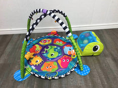 used Infantino Grow-with-me Activity Gym and Ball Pit