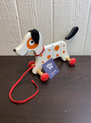 used Janod Crazy Rocky Dog Pull Along Toy