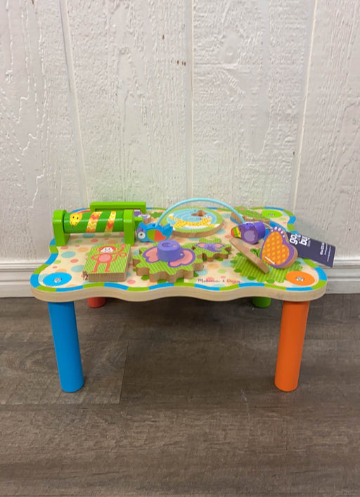 used Melissa & Doug Jungle Wooden Activity Table