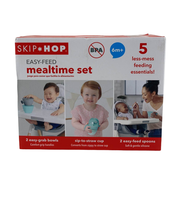 Skip Hop Easy Feed 5 Pc Mealtime Set