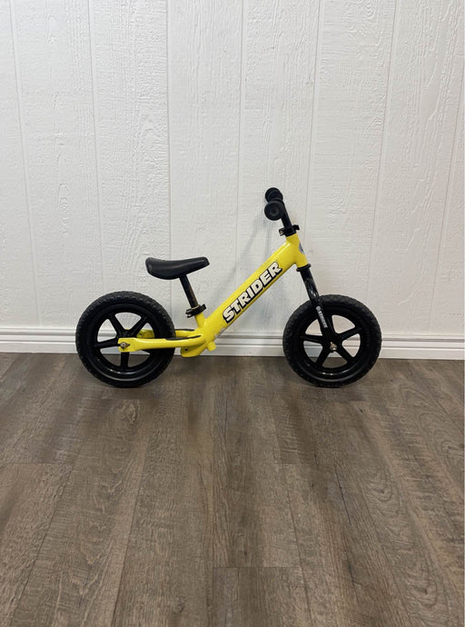 secondhand Strider Balance Bike 12 Sport, Yellow