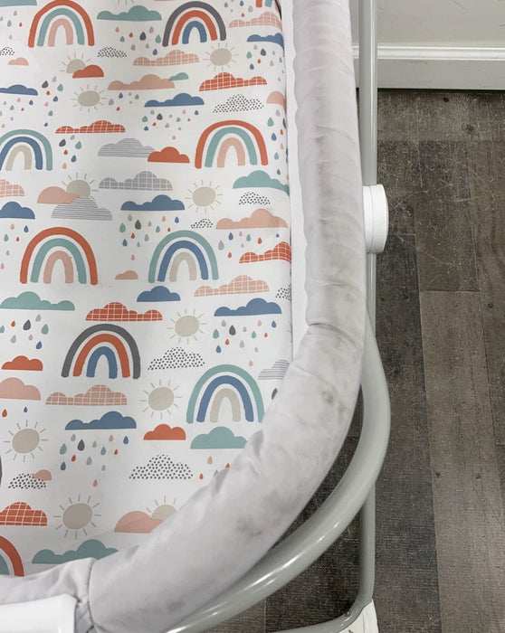 Shop Fisher Price Soothing View Bassinet, Rainbow Showers at GoodBuy Gear