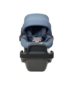 used UPPAbaby MESA MAX Infant Car Seat and Base, 2022, Gregory Blue Melange