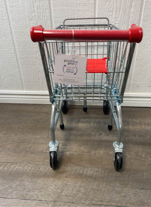 secondhand Melissa & Doug Toy Shopping Cart