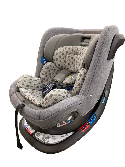 used Nuna Revv Rotating Convertible Car Seat, 2022, Brushstroke Dot