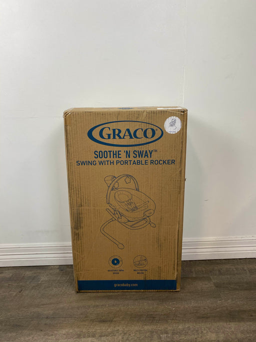 used Graco Sooth ‘n Sway Swing With Portable Rocker, Easton