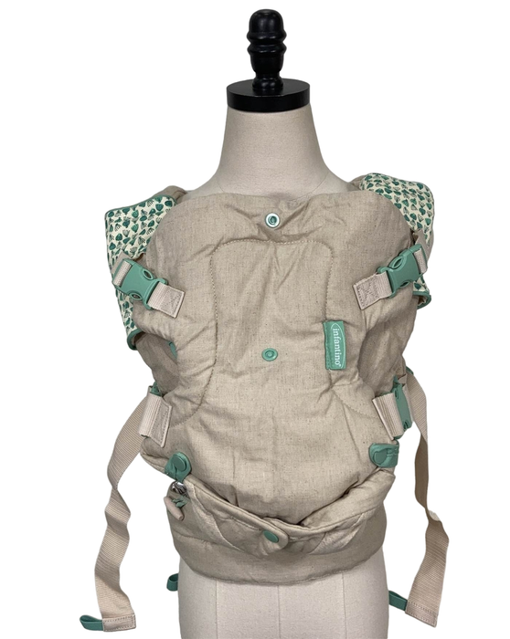 used Infantino Flip 4-in-1 Convertible Carrier, Nature and Nurture